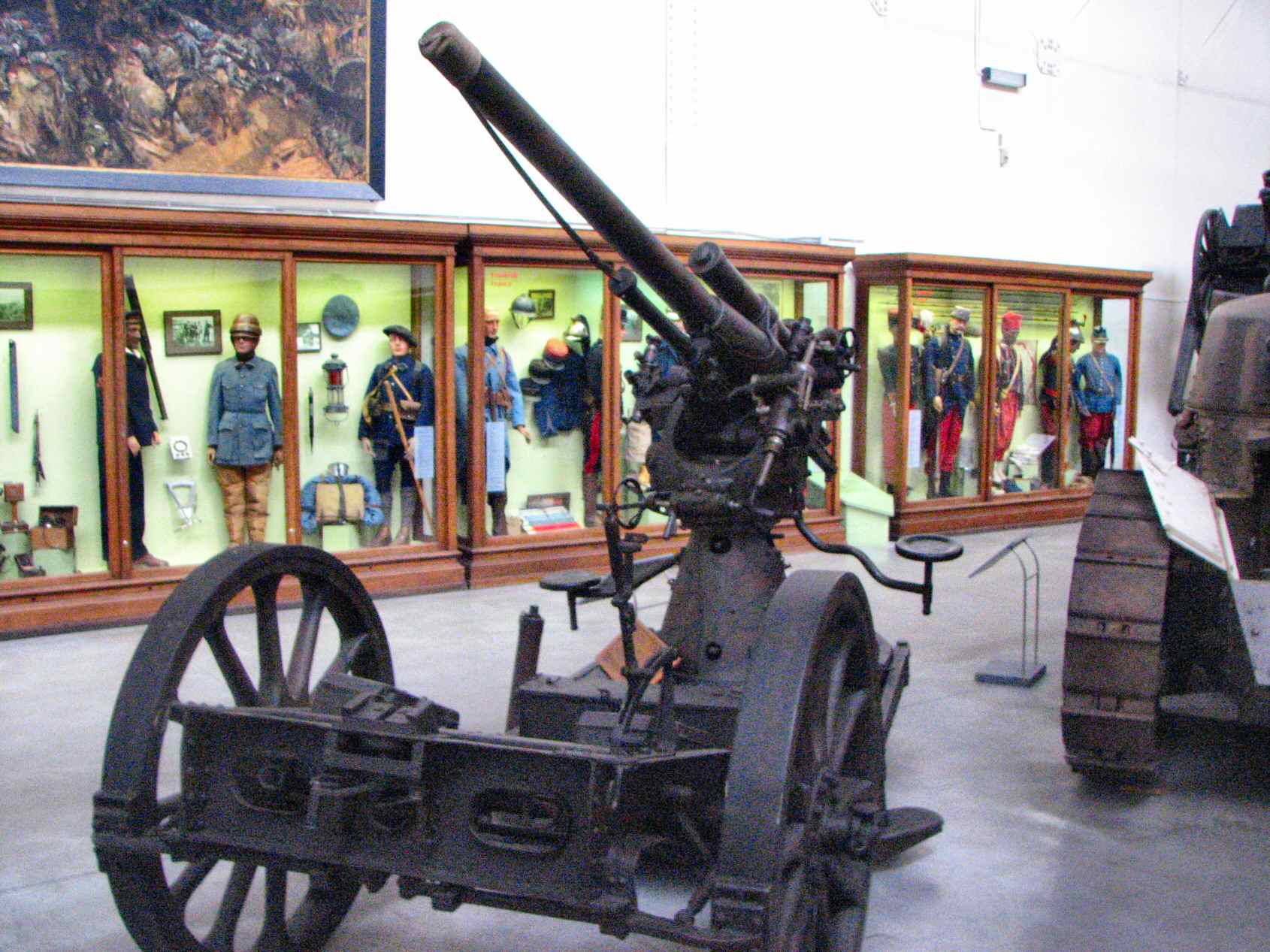 Canons de 15 in de Marine à Londres (IWM)