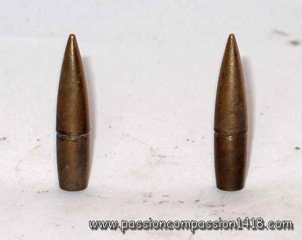 Barette de 5 cartouches pour fusil allemand Mauser