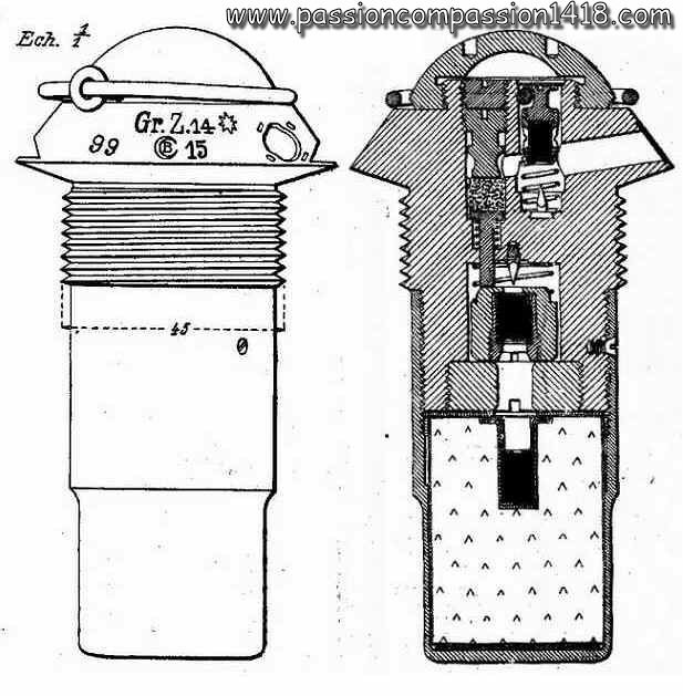 fuse Gr Z 14 n/A. Wartime scheme