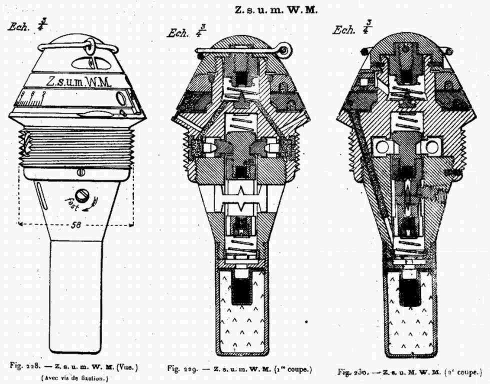 Fuse ZsumWM. Schma d'poque